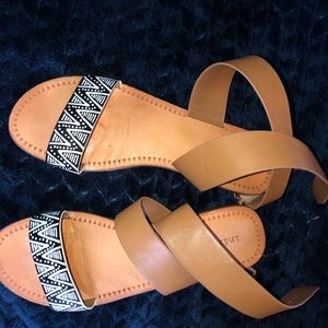 Indigo sandals